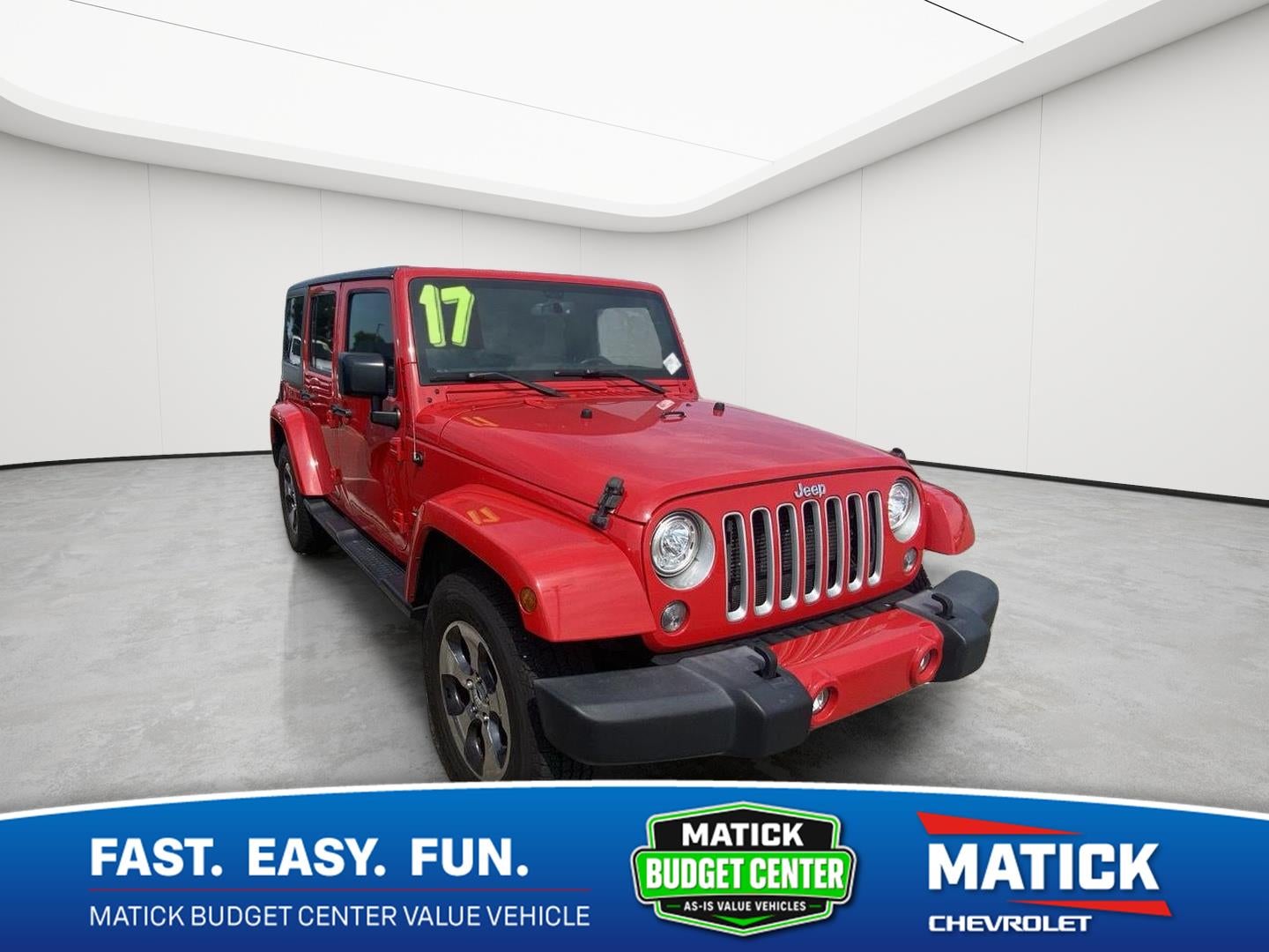 2017 Jeep Wrangler Unlimited Sahara