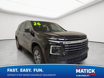 2026 Chevrolet Traverse LT