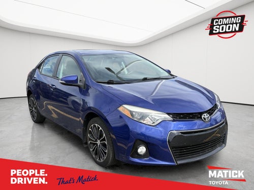 2015 Toyota Corolla S Plus
