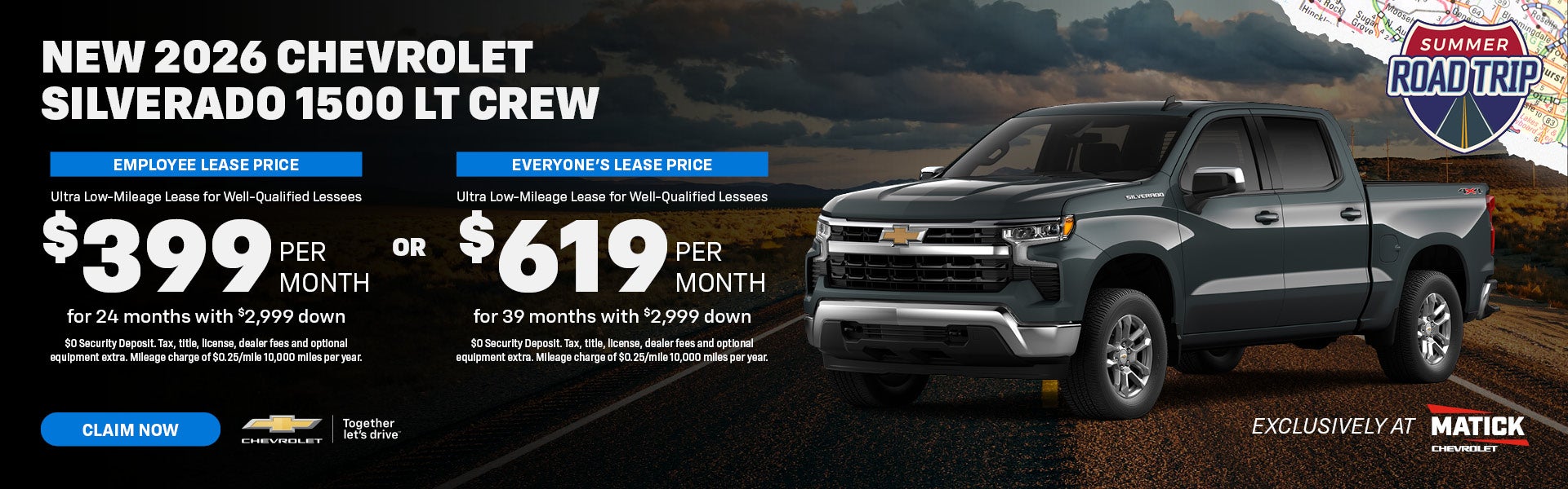 New 2026 Chevrolet Silverado 1500 LT Crew