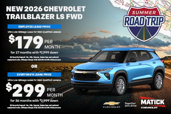New 2026 Chevrolet TrailBlazer LS FWD