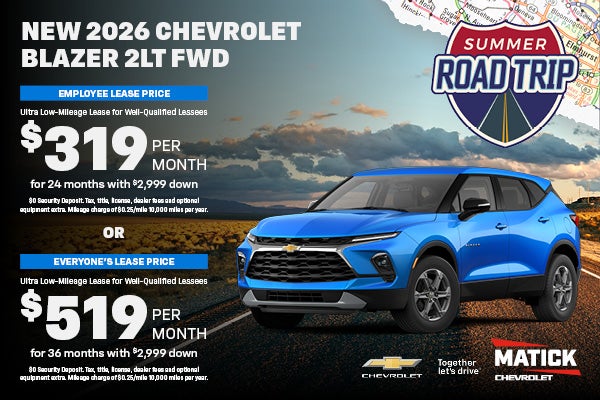 New 2026 Chevrolet Blazer 2LT FWD