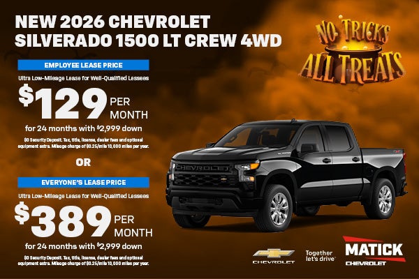 2026 Chevrolet Silverado 1500 Crew 2FL 4WD Offer
