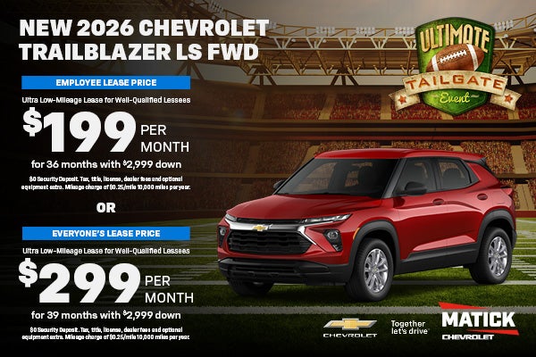 New 2026 Chevrolet TrailBlazer LS FWD