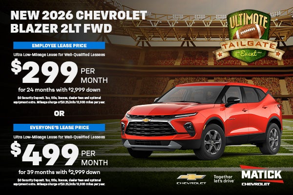 New 2026 Chevrolet Blazer 2LT FWD