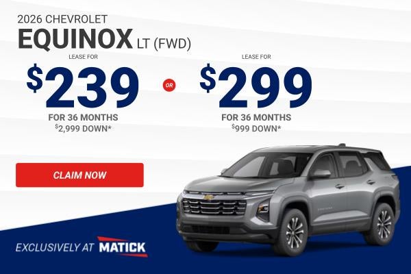 $239/mo Equinox Lease