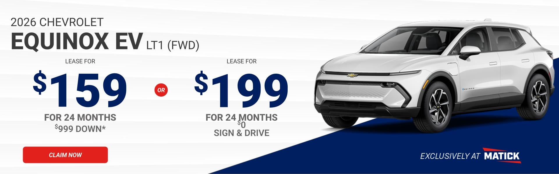 $159/mo Equinox EV Lease