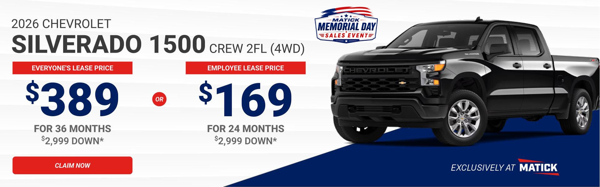Shop Employee & Everyone Silverado Lease Prices
